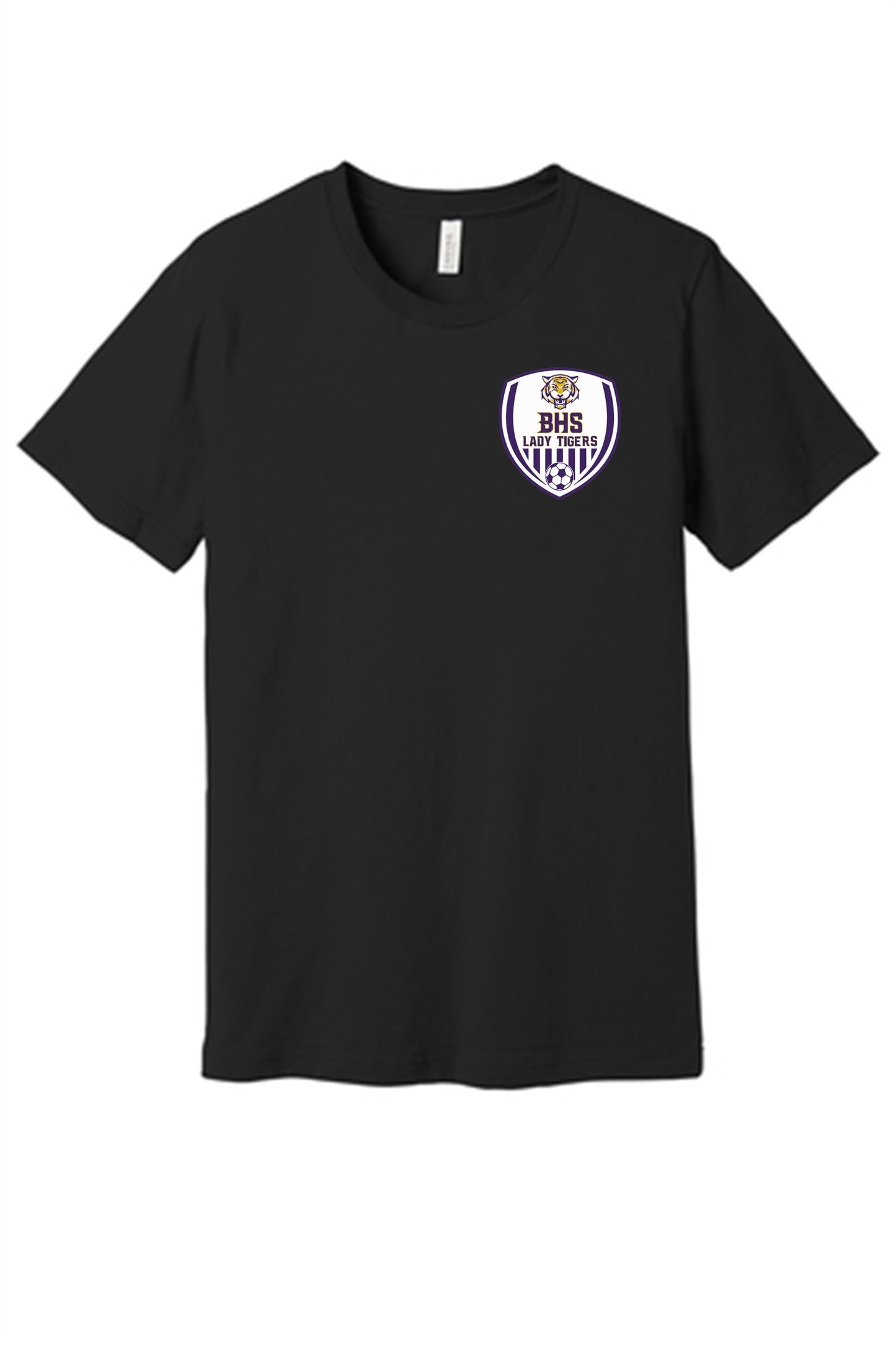 Benton Girls Soccer SS Tee Black Youth Medium - Third Coast Soccer