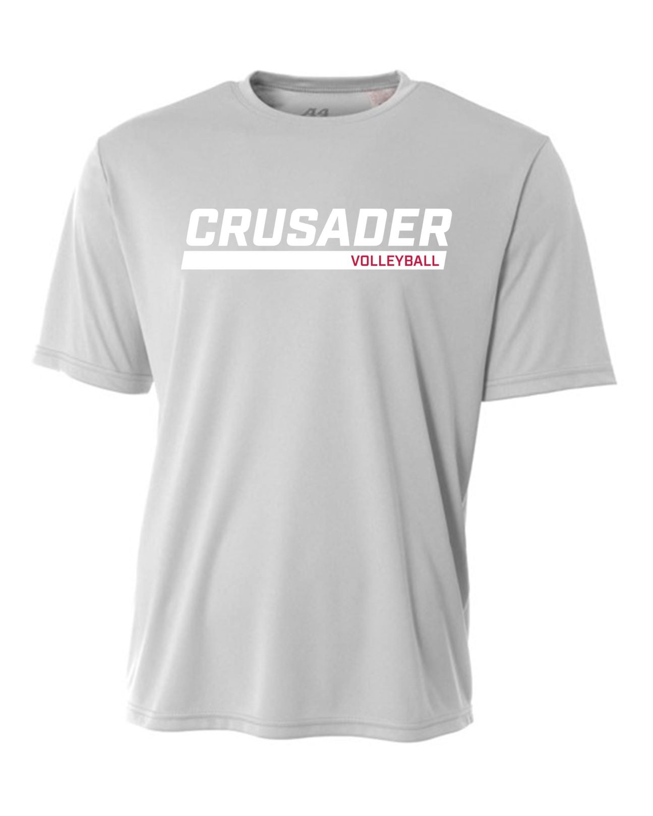 WCU Volleyball Men's Short-Sleeve Performance Shirt WCU Volleyball Silver Crusader - Third Coast Soccer