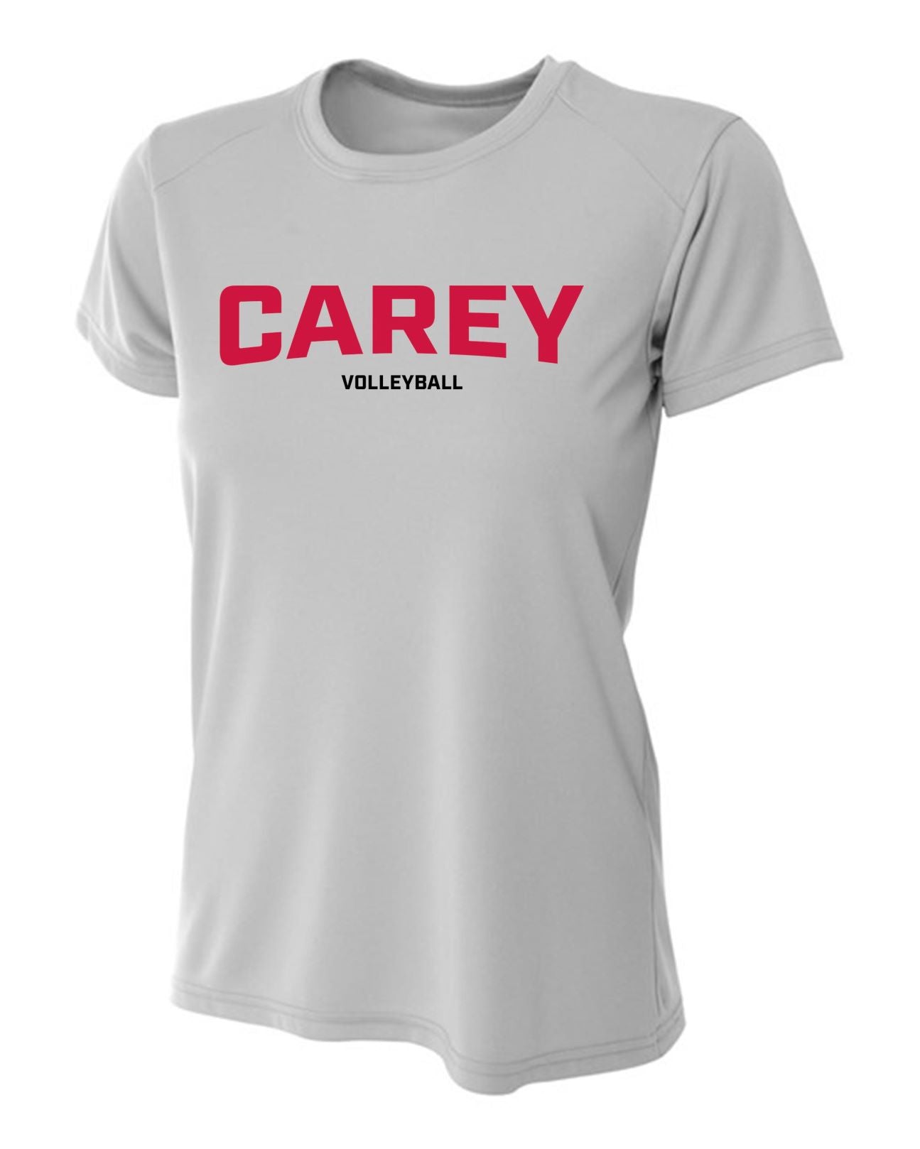 WCU Volleyball Women's Short-Sleeve Performance Shirt WCU Volleyball Silver Carey - Third Coast Soccer