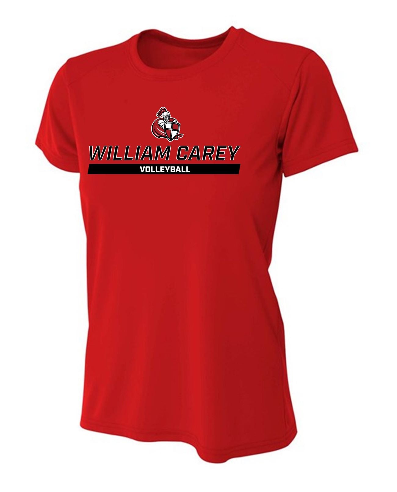 WCU Volleyball Women's Short-Sleeve Performance Shirt WCU Volleyball Red Wc W/Crusader - Third Coast Soccer