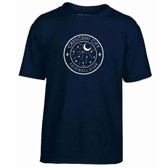 Crescent City Circle Short-Sleeve Performance T-Shirt Crescent City Soccer - Third Coast Soccer