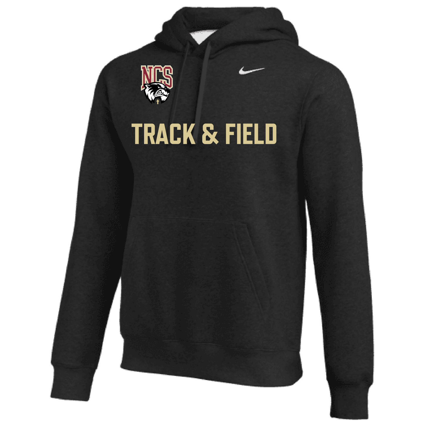 Nike Northlake Track & Field Men's Team Club Pullover Hoody - Black Northlake Track and Field - Third Coast Soccer