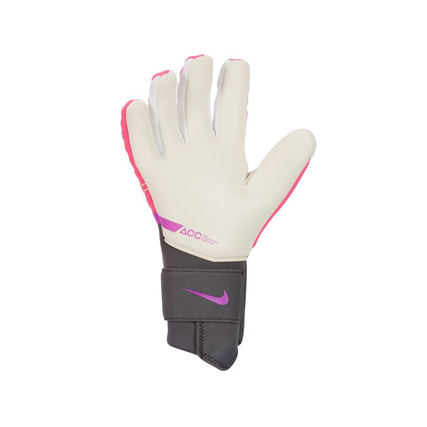 Nike Phantom Elite Goalkeeper Glove - Hyper Pink/Iron Grey Gloves - Third Coast Soccer