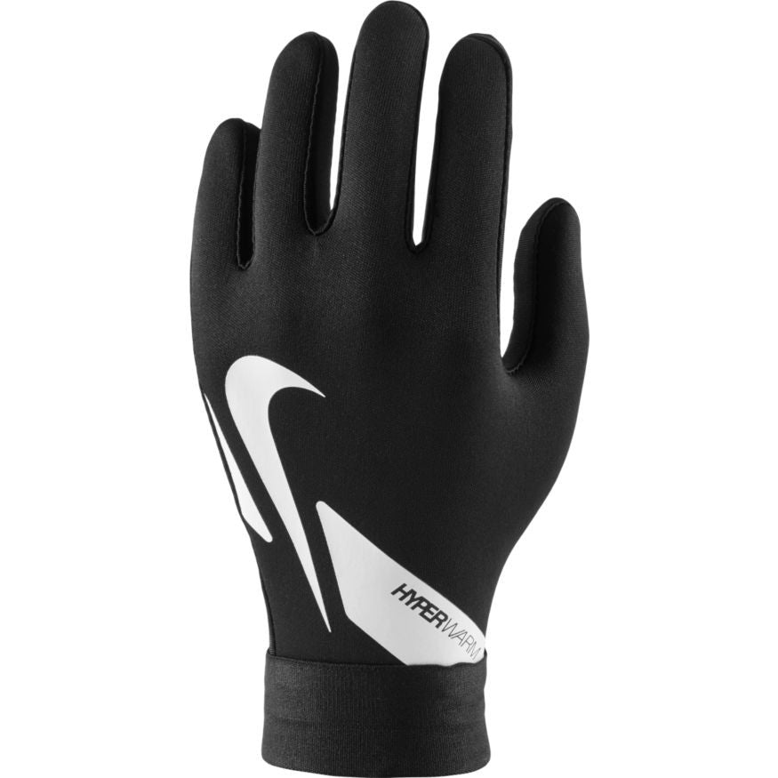 Nike Hyperwarm Youth Academy Glove - Black Gloves Black/Black X-Large - Third Coast Soccer