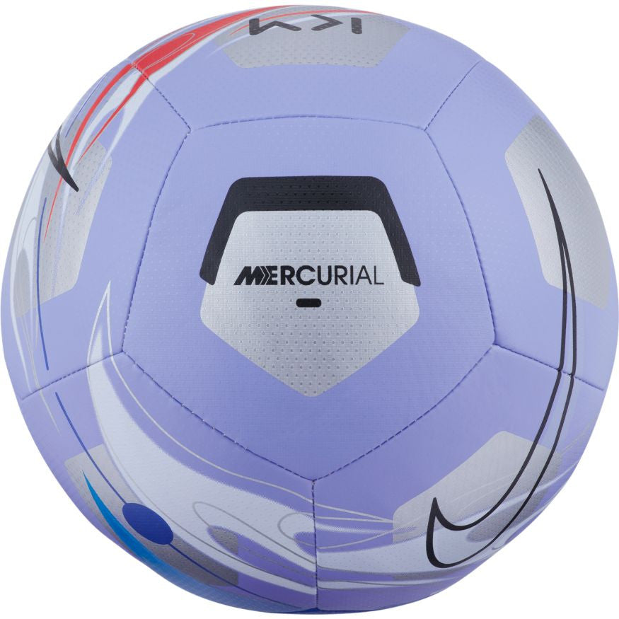 Nike Kylian Mbappe Pitch Ball - Light Thistle/Silver/Black Balls Size 4 Light Thistle/Silver/Black - Third Coast Soccer