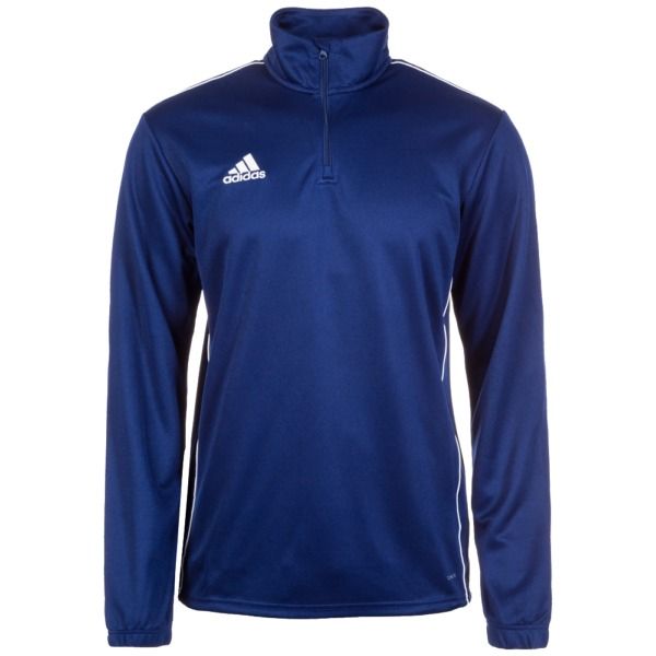 adidas Women's Core 18 Training Top - Navy/White Training Wear - Third Coast Soccer