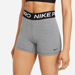 Nike Women's Pro 365 Short Training Wear Smoke Grey/Black Womens XSmall - Third Coast Soccer