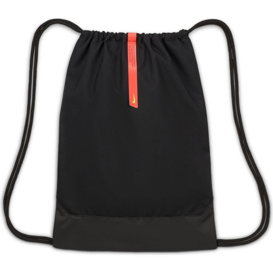 Nike Academy Gymsack - Black/Bright Crimson/Volt Equipment - Third Coast Soccer