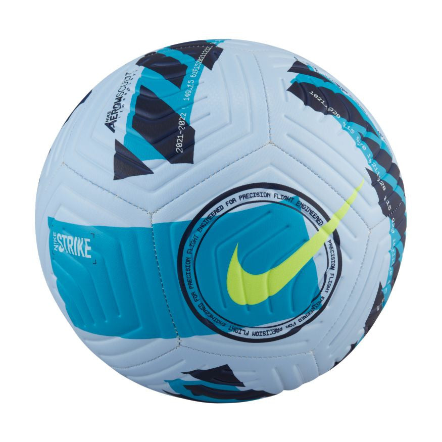 Nike Strike Ball - Light Marine/Laser Blue Balls Size 5 Light Marine/Laser Blue/Volt - Third Coast Soccer