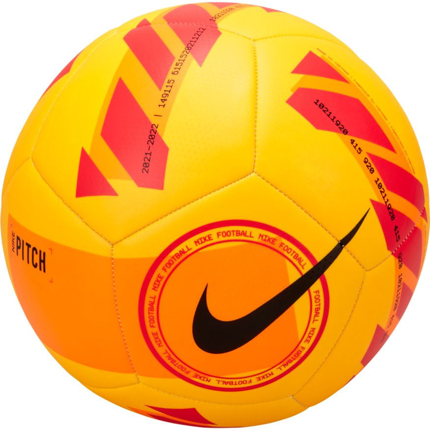 Nike Pitch Ball - Laser Orange/Total Orange Balls Size 4 Laser Orange/Total Orange/Blac - Third Coast Soccer