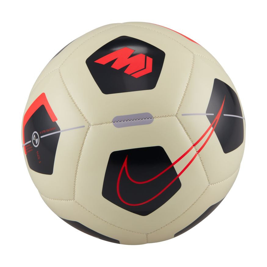 Nike Mercurial Fade Ball - Coconut Milk/Off Noir/Bright Crimson Balls - Third Coast Soccer