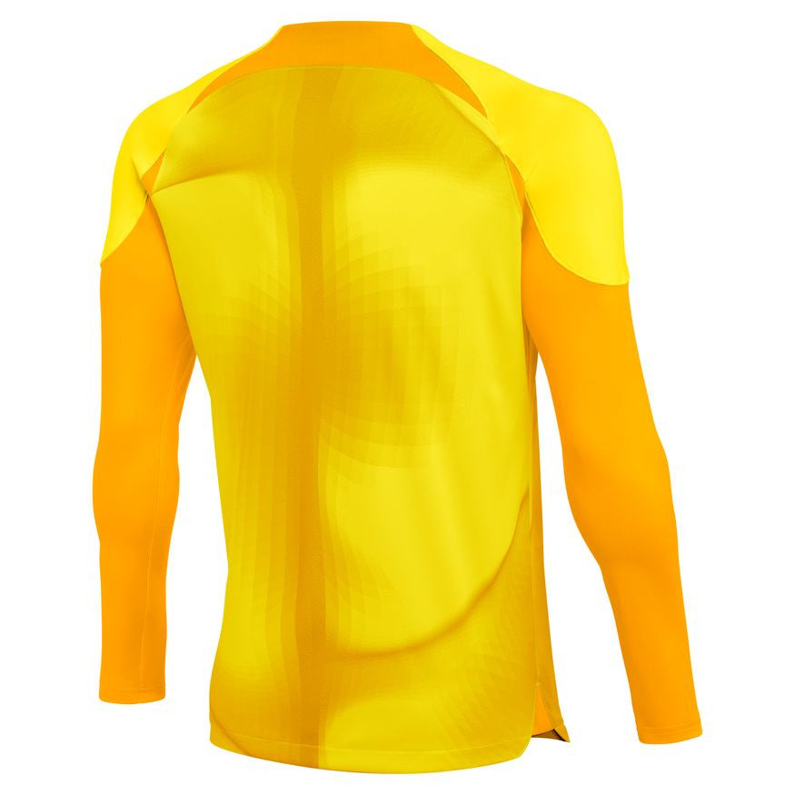 Nike Dri-Fit Adv Mens Gardien 4 LS Goalkeeper Jersey - Tour Yellow/University Gold Goalkeeper Tour Yellow/University Gold/Black Mens Medium - Third Coast Soccer