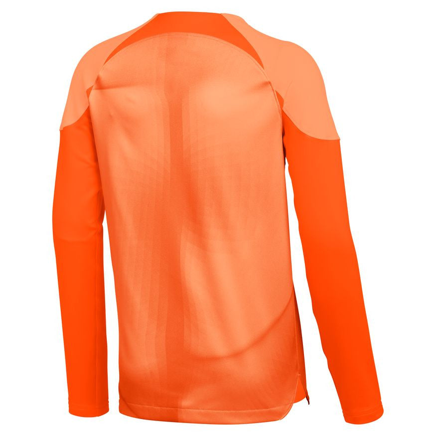 Nike Dri-Fit Adv Youth Gardien 4 LS Goalkeeper Jersey - Safety Orange/Orange Trance Goalkeeper Youth Medium Safety Orange/Orange Trance/Bl - Third Coast Soccer