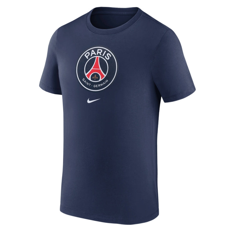 Nike Paris Saint-Germain Crest T-Shirt - Midnight Navy Club Replica - Third Coast Soccer
