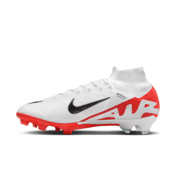 Nike Mercurial Superfly 9 Elite FG - Bright Crimson/White/Black Mens Footwear - Third Coast Soccer