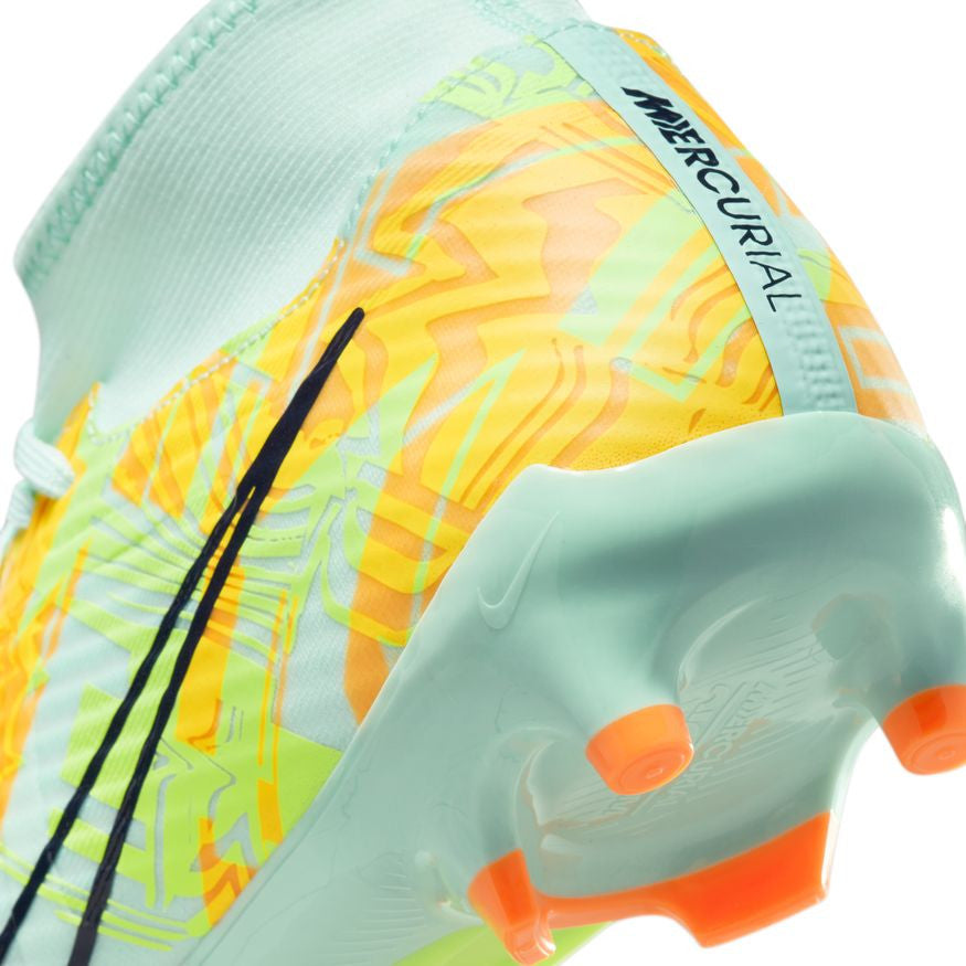 Nike Zoom Mercurial Superlfy 9 Academy FG - Mint Foam/Blackened Blue/Total Orange Mens Firm Ground Mens 8 Mint Foam/Blkened Blue/Total O - Third Coast Soccer