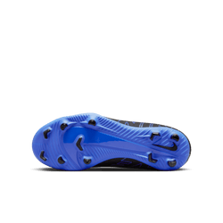 Nike Junior Mercurial Superfly 9 Club FG - Black/Chrome/Hyper Royal Youth Footwear - Third Coast Soccer