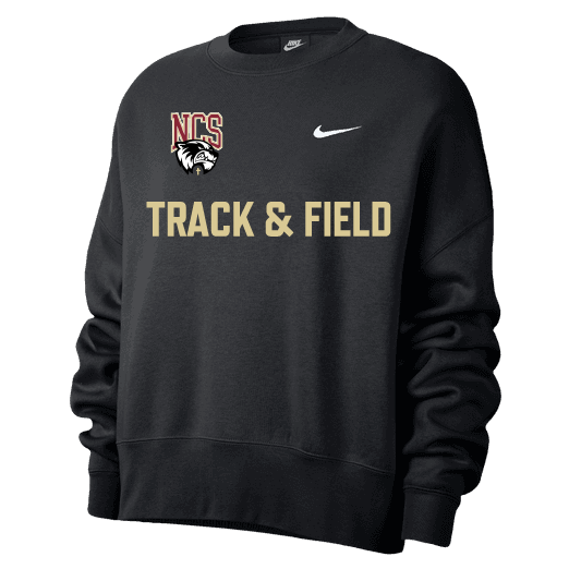Nike Northlake Track & Field Women's Team Crew Fleece - Black Northlake Track and Field - Third Coast Soccer