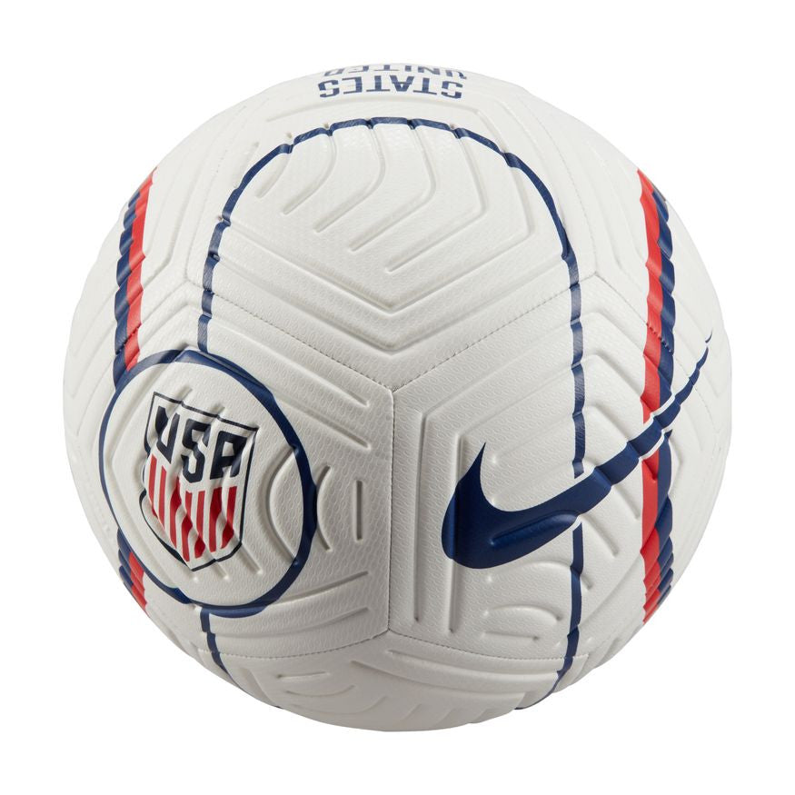 Nike USA Strike Ball 22 Balls Size 5 White/Speed Red/Loyal Blue - Third Coast Soccer