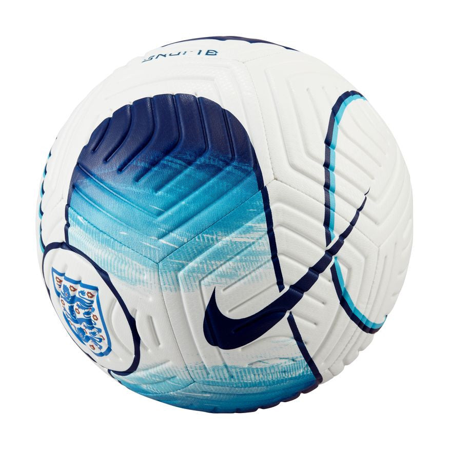 Nike England Strike Ball Balls Size 5 White/Blue Fury/Blue Void - Third Coast Soccer