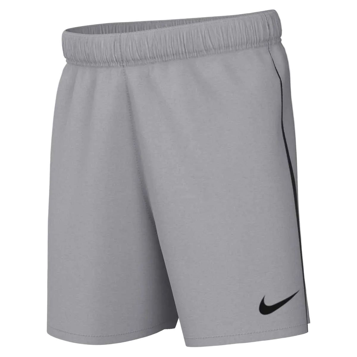 Nike Youth Dri-Fit League Knit III Short Shorts Wolf Grey/Black Youth Xsmall - Third Coast Soccer