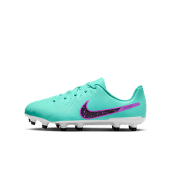 Nike Junior Tiempo Legend 10 Club FG - Turquoise/Black/Fuchsia Youth Footwear - Third Coast Soccer