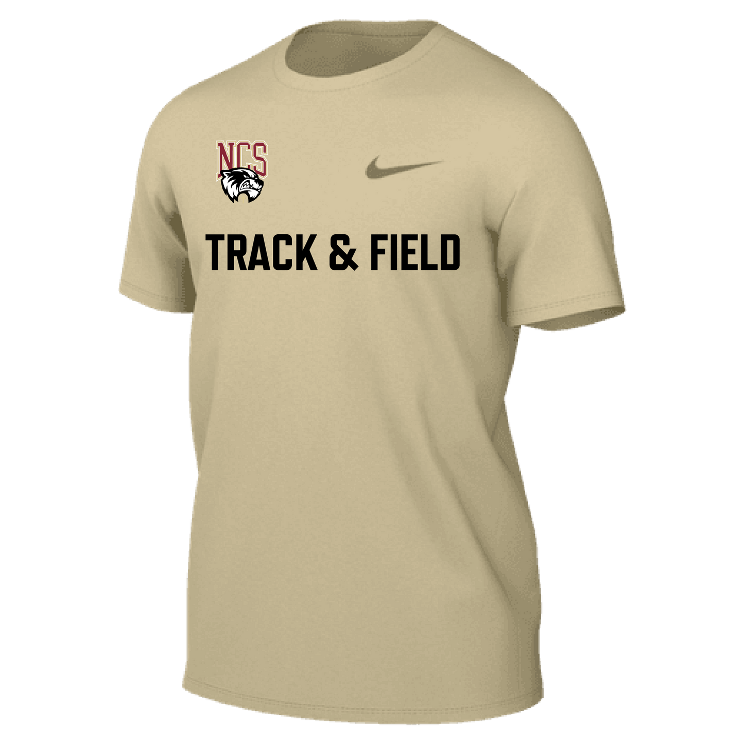 Nike Northlake Track & Field Men's Legend Short-Sleeve Shirt - Gold Northlake Track and Field - Third Coast Soccer