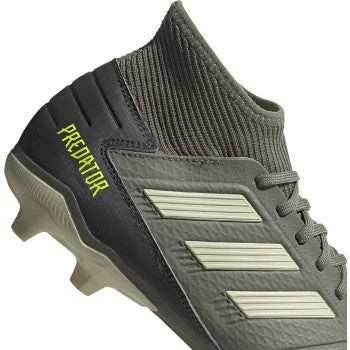 adidas Predator 19.3 FG - Legacy Green/Sand Mens Firm Ground Mens 8 Legacy Green/Sand/Solar Yellow - Third Coast Soccer