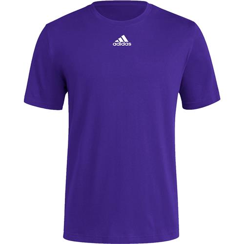 adidas Amplifier SS Tee - Court Purple Training Wear - Third Coast Soccer