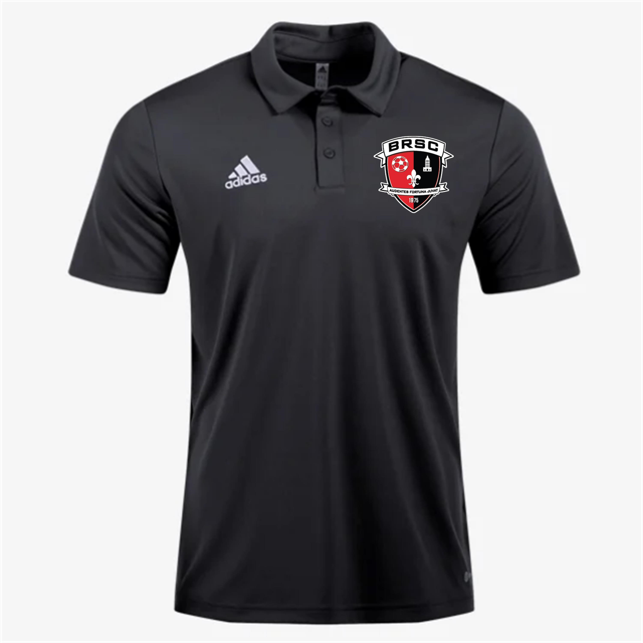 Adidas BRSC Entrada 22 Polo - Black Polo Mens Small Black - Third Coast Soccer
