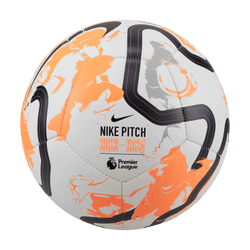 Nike Premier League Pitch Ball - White/Total Orange/Black Equipment - Third Coast Soccer
