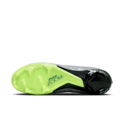 Nike Zoom Mercurial Vapor 15 Elite XXV FG - Metallic Silver/Volt/Black Men's Footwear Closeout - Third Coast Soccer