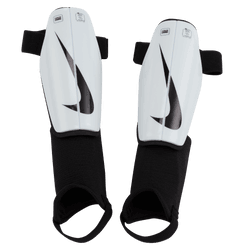 Nike Youth Charge Shinguard - Black/Black/White Equipment - Third Coast Soccer