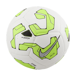 Nike Pitch Ball - White/Volt/Silver Balls - Third Coast Soccer