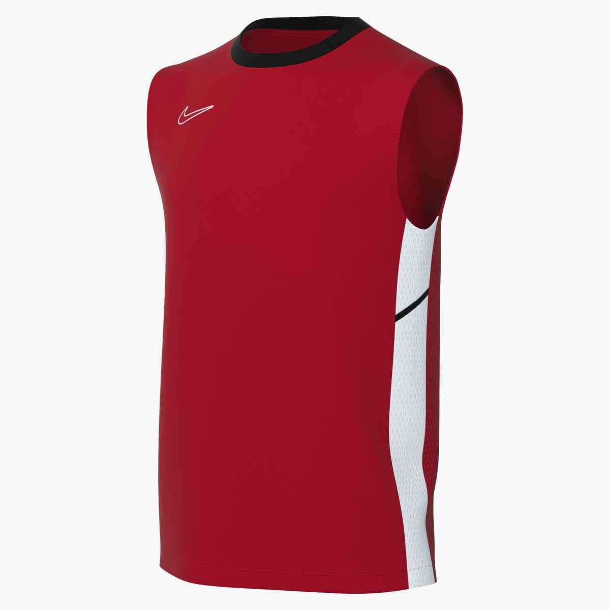 Nike Youth Academy 25 Sleeveless Top Jerseys University Red/Black Youth Small - Third Coast Soccer