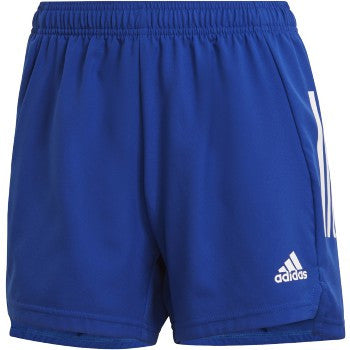 adidas Women's Condivo 21 Short - Royal Blue/White apparel closeout Team Royal/White Womens XSmall - Third Coast Soccer