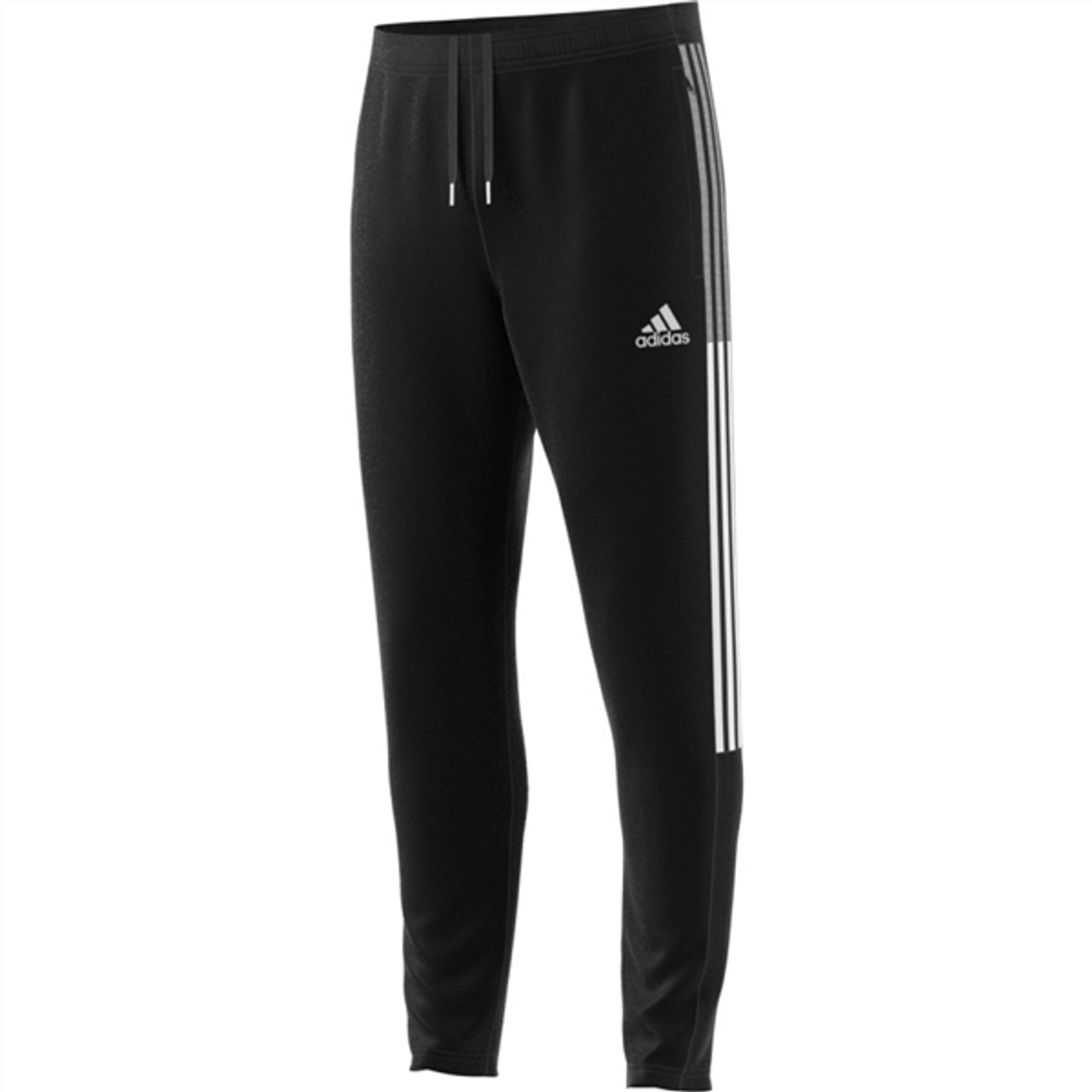 adidas Tiro 21 Track Pant - Black/White Pants - Third Coast Soccer