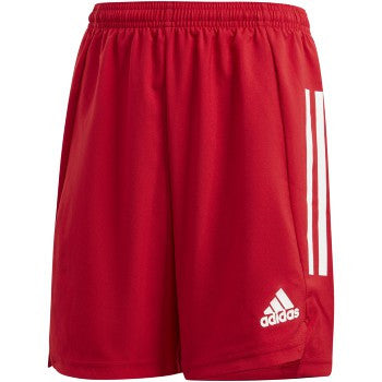 adidas Youth Condivo 21 Short - Power Red/White apparel closeout Team Power Red/White Youth Small - Third Coast Soccer