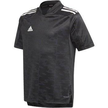 adidas Youth Condivo 21 SS Jersey - Black/White Jerseys Black/White Youth X-Small - Third Coast Soccer