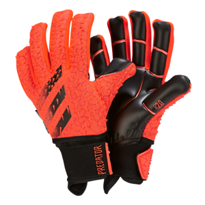 adidas Predator Pro Fingersave Gk Glove - Solar Red/Black Gloves Size 11 Solar Red/Black - Third Coast Soccer