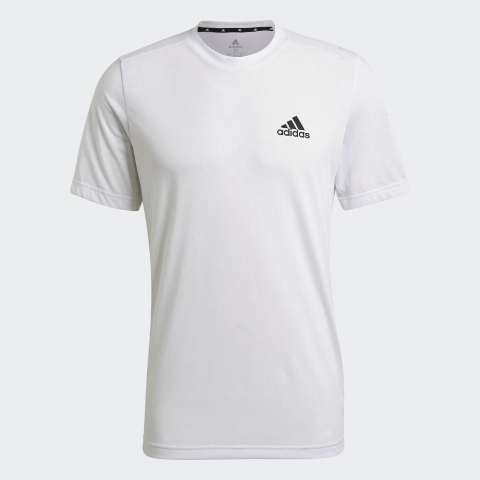 adidas Feelready T-Shirt - White Training Wear - Third Coast Soccer