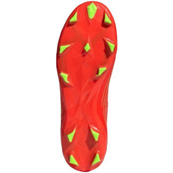 adidas Predator Edge.3 Laceless FG - Solar Red/Solar Green/Black Men's Footwear Closeout - Third Coast Soccer