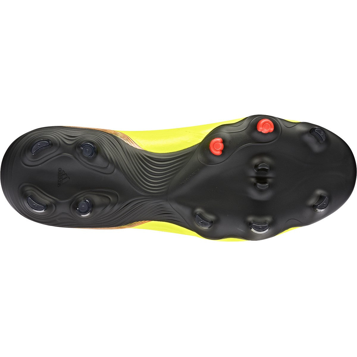 Adidas Copa Sense+ FG - Solar Yellow/Black/Solar Red Mens Footwear Mens 8 Team Solar Yellow/Solar Red/Blk - Third Coast Soccer