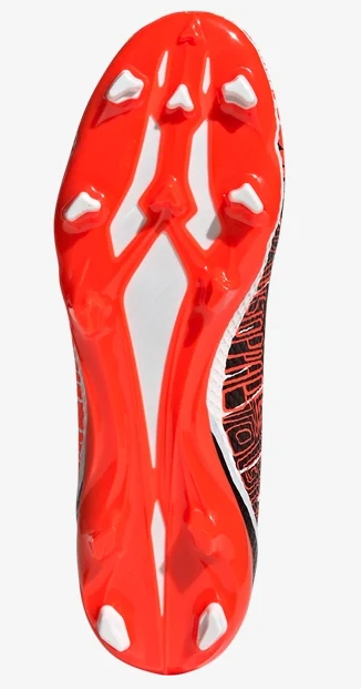 adidas X Speedportal Messi.3 FG - White/Black/Solar Red Men's Footwear Closeout - Third Coast Soccer