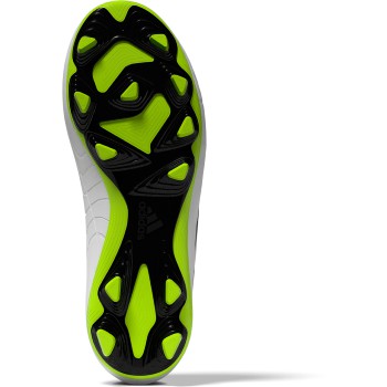 adidas Junior Copa Pure.4 FG - White/Black/Lucid Lemon Youth Footwear - Third Coast Soccer