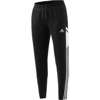 adidas Women's Condivo 22 Training Pant - Black/White apparel closeout - Third Coast Soccer