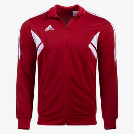 adidas Youth Condivo 22 Track Jacket - Red/White Jackets - Third Coast Soccer