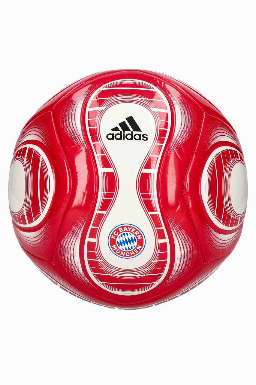 adidas FC Bayern Home Club Ball Balls Red/White/Black/Pantone Size 5 - Third Coast Soccer