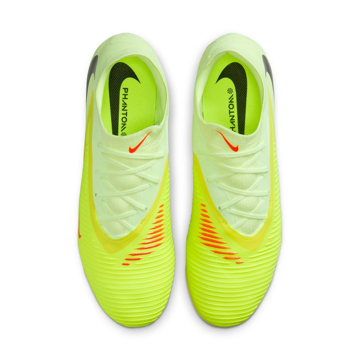Nike Phantom 6 Low Pro FG - Crimson/Black/Lightlime Men's Footwear - Third Coast Soccer