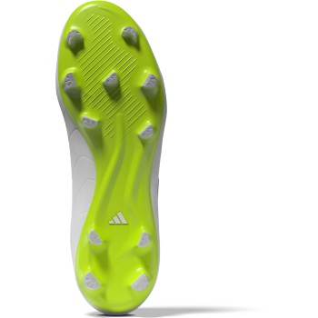 adidas Copa Pure.3 FG - White/Black/Lucid Lemon Men's Footwear Closeout - Third Coast Soccer